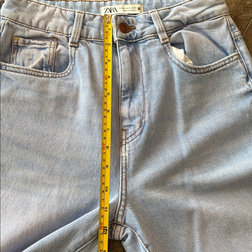 Zara Denim Collection High waisted jeans - Picture 10 of 13